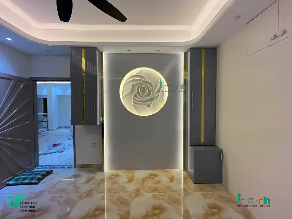 wall panel interior design Madaripur Project