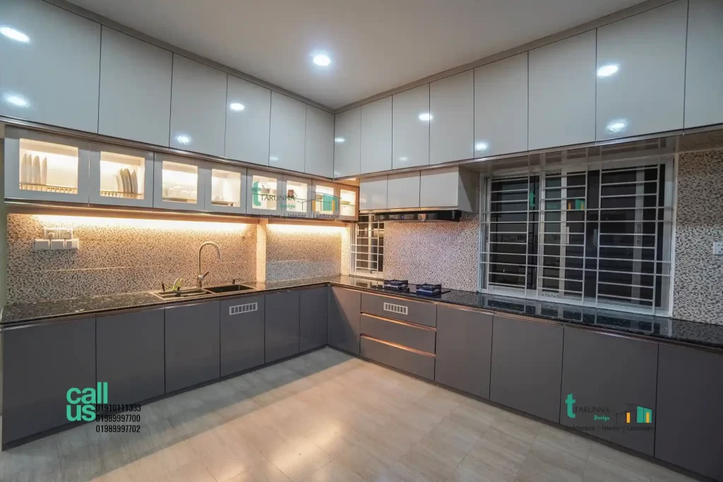 smart Kitchen interior design service by tarunna design